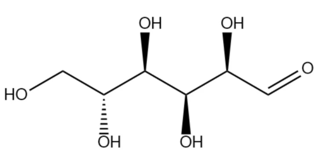 葡萄糖和半乳糖是直链的五羟基醛(己醛,果糖和山梨糖是直链的五羟基